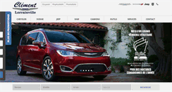 Desktop Screenshot of clementchrysler.ca